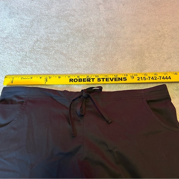 SCRUBSTAK CARGO PANT- NWT-BLACK SZ- M- STRETCH DRAWSTRING- - Picture 13 of 16